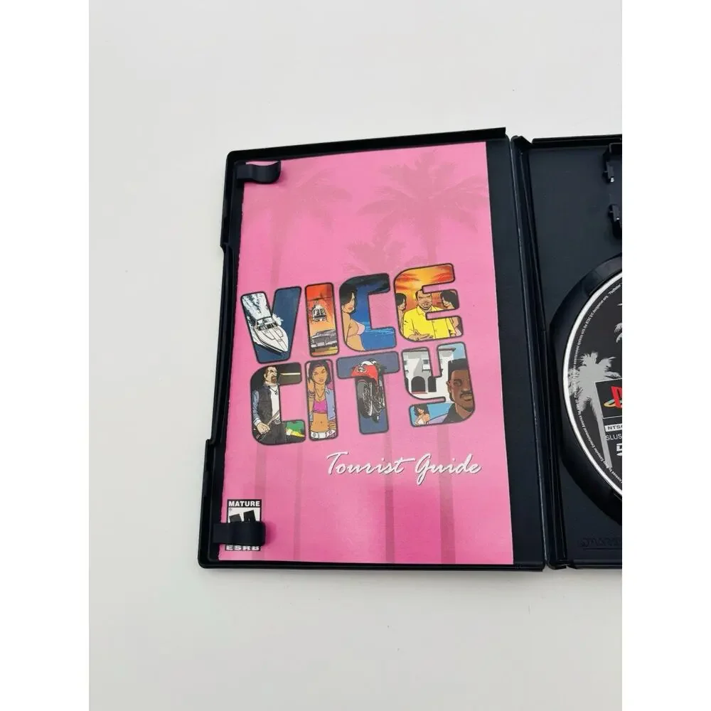 Grand Theft Auto: Vice City - (Sony PlayStation 2, 2003) PS2 Complete Works